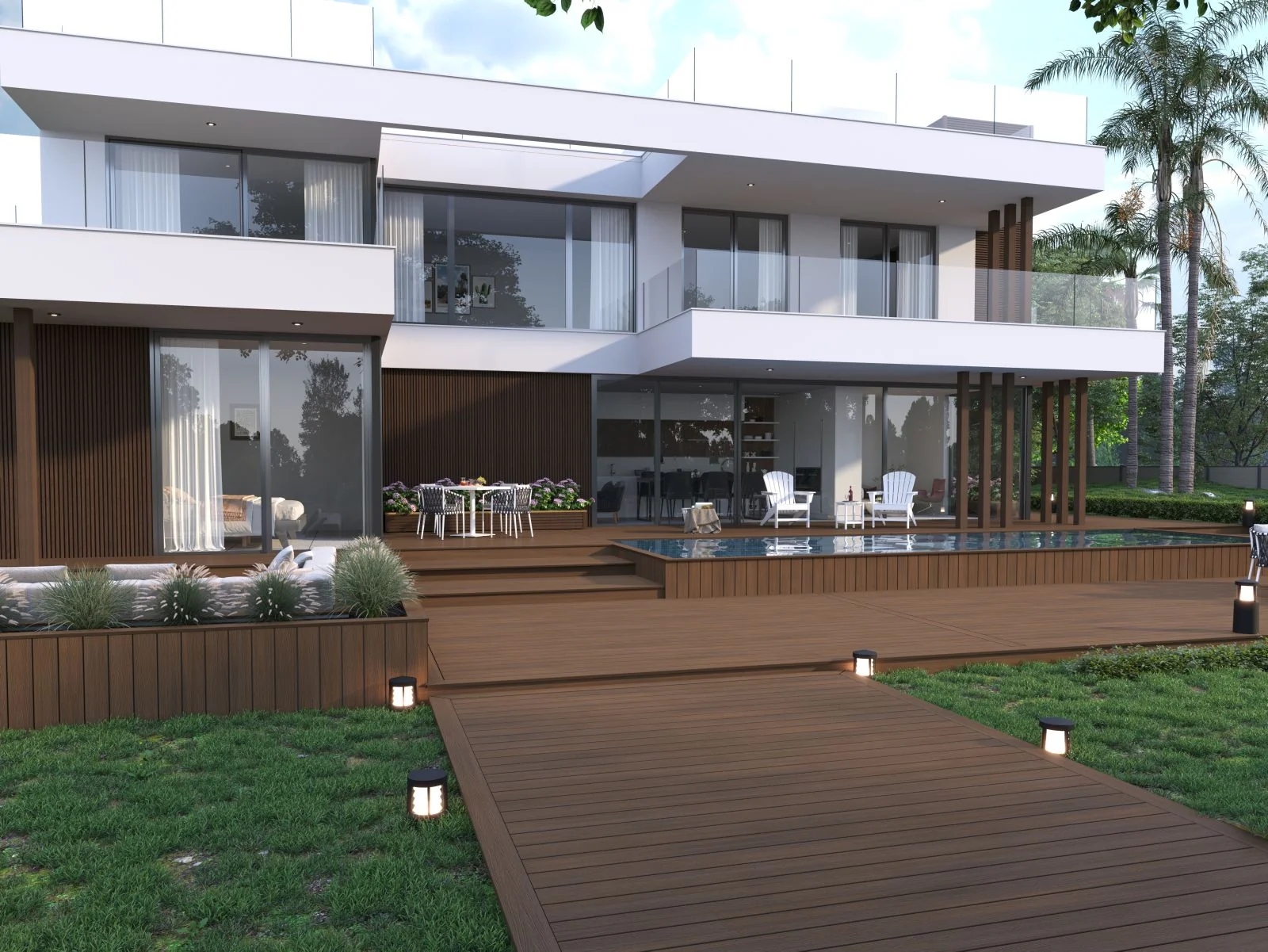 Linholm Terrassendiele Deluxe Ipe 400cm - Image 4