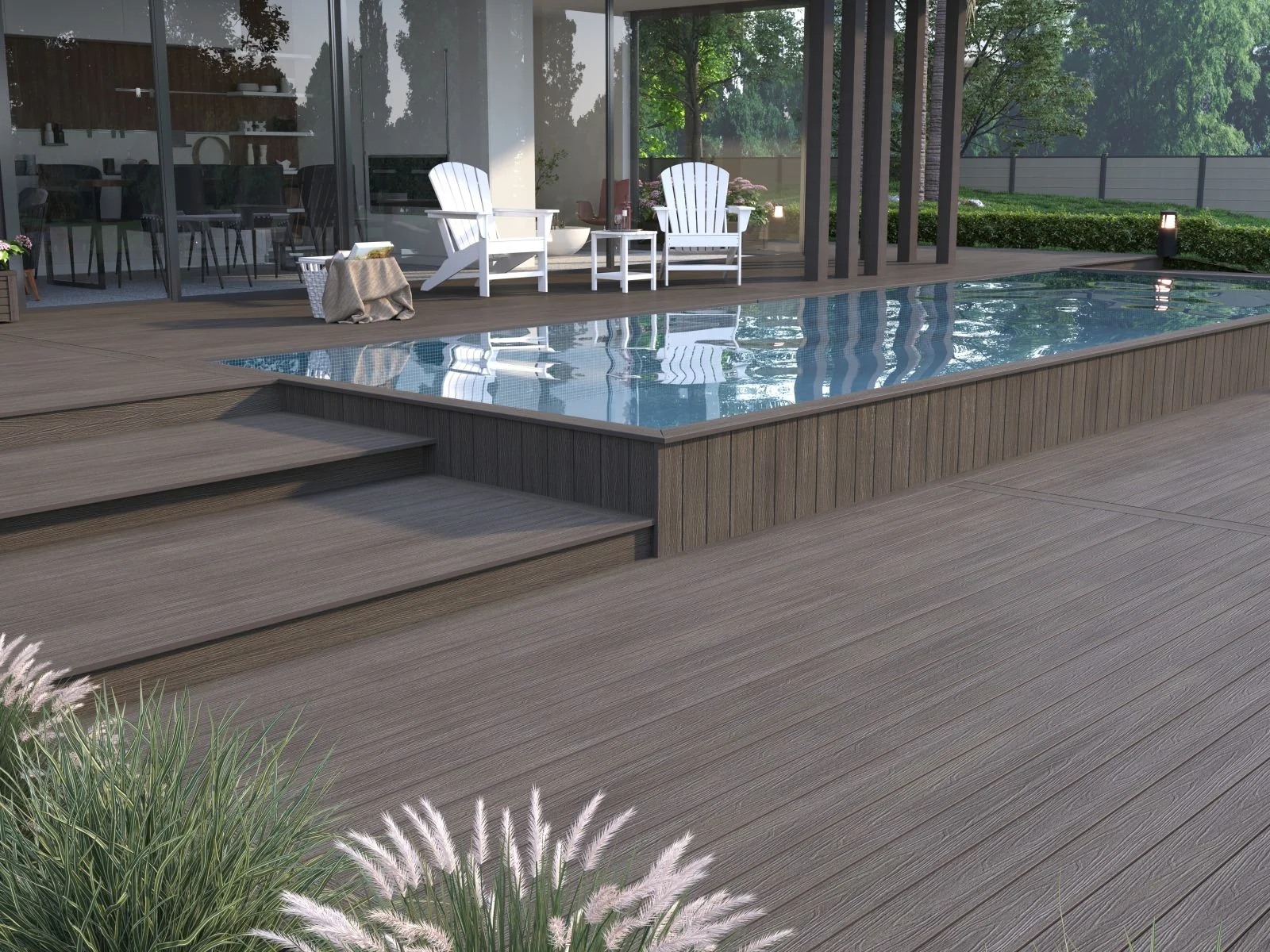 Linholm Terrassendiele Deluxe Silver Gray 300cm - Image 5