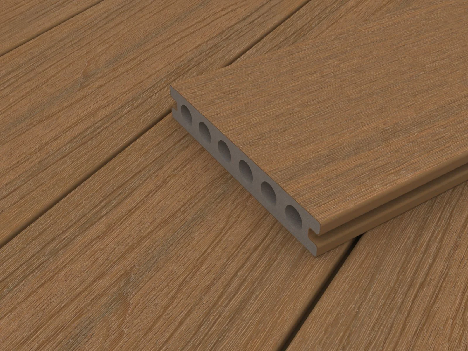 Linholm Terrassendiele Deluxe Teak 400cm