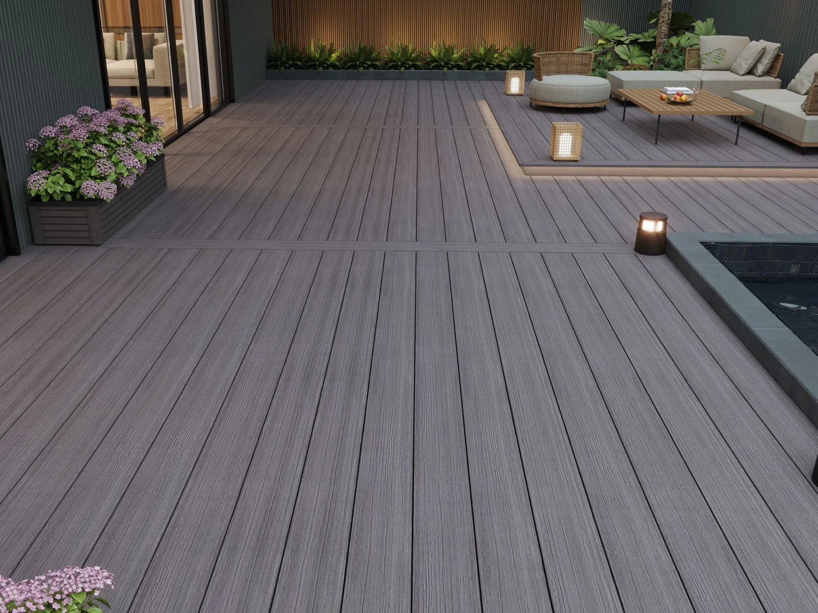 Linholm Terrassendiele Oldwood Silver Ash 300cm - Image 5