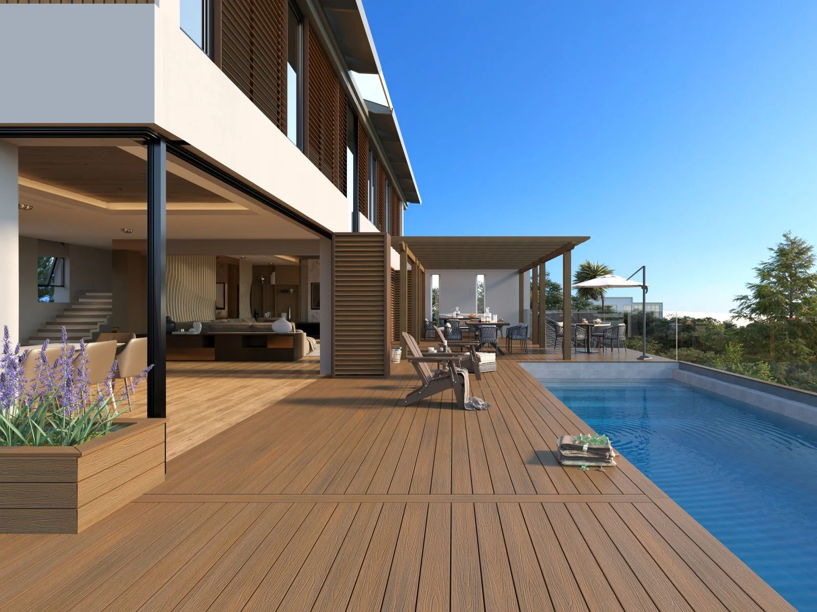 Linholm Universaldiele Teak 300cm - Image 4