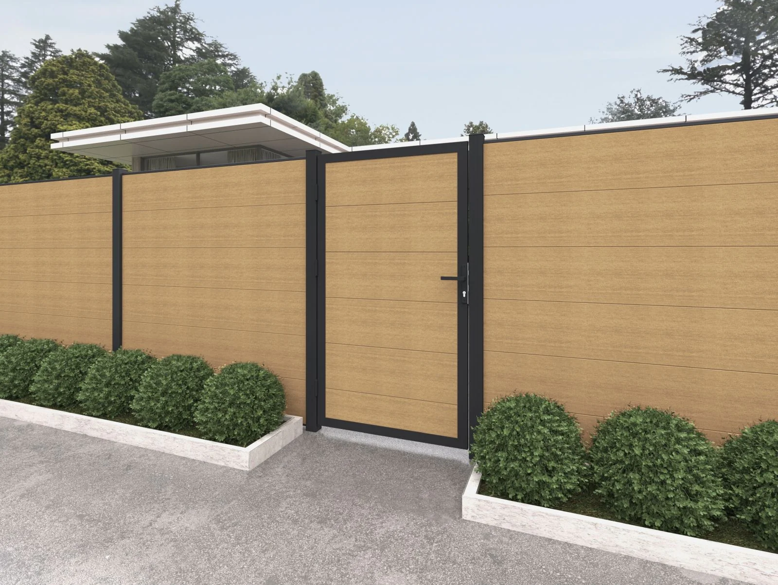 Linholm Zaun Castello Red Cedar - Image 3