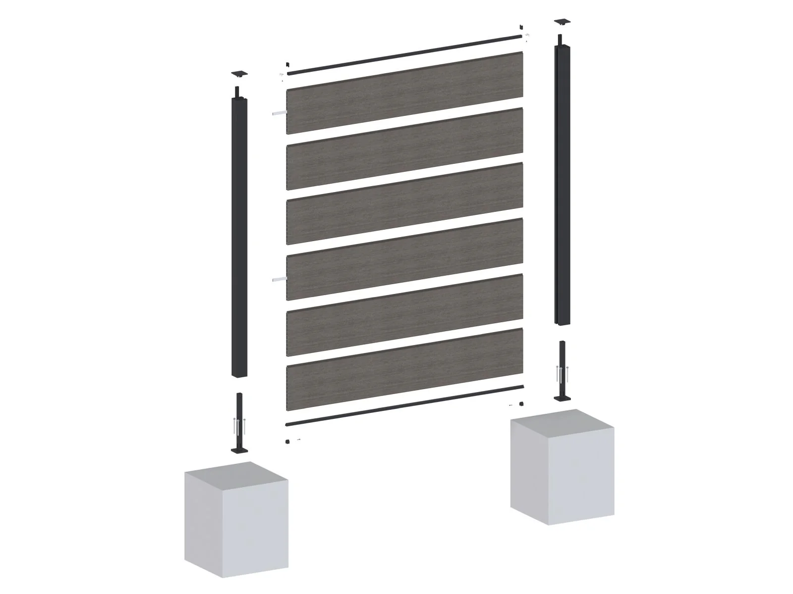 Linholm Zaun Castello Silver Gray - Image 11
