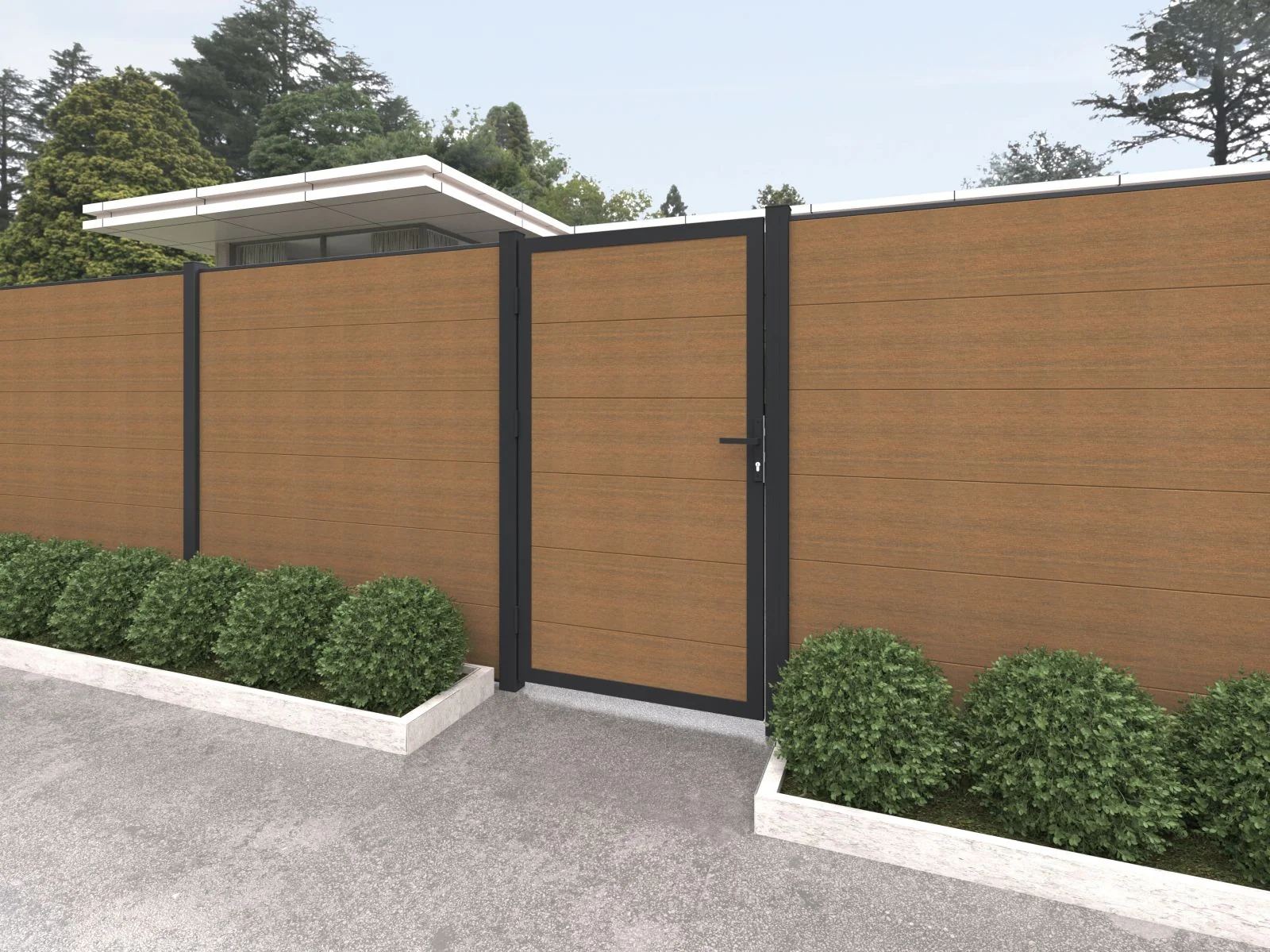 Linholm Zaun Castello Teak - Image 3