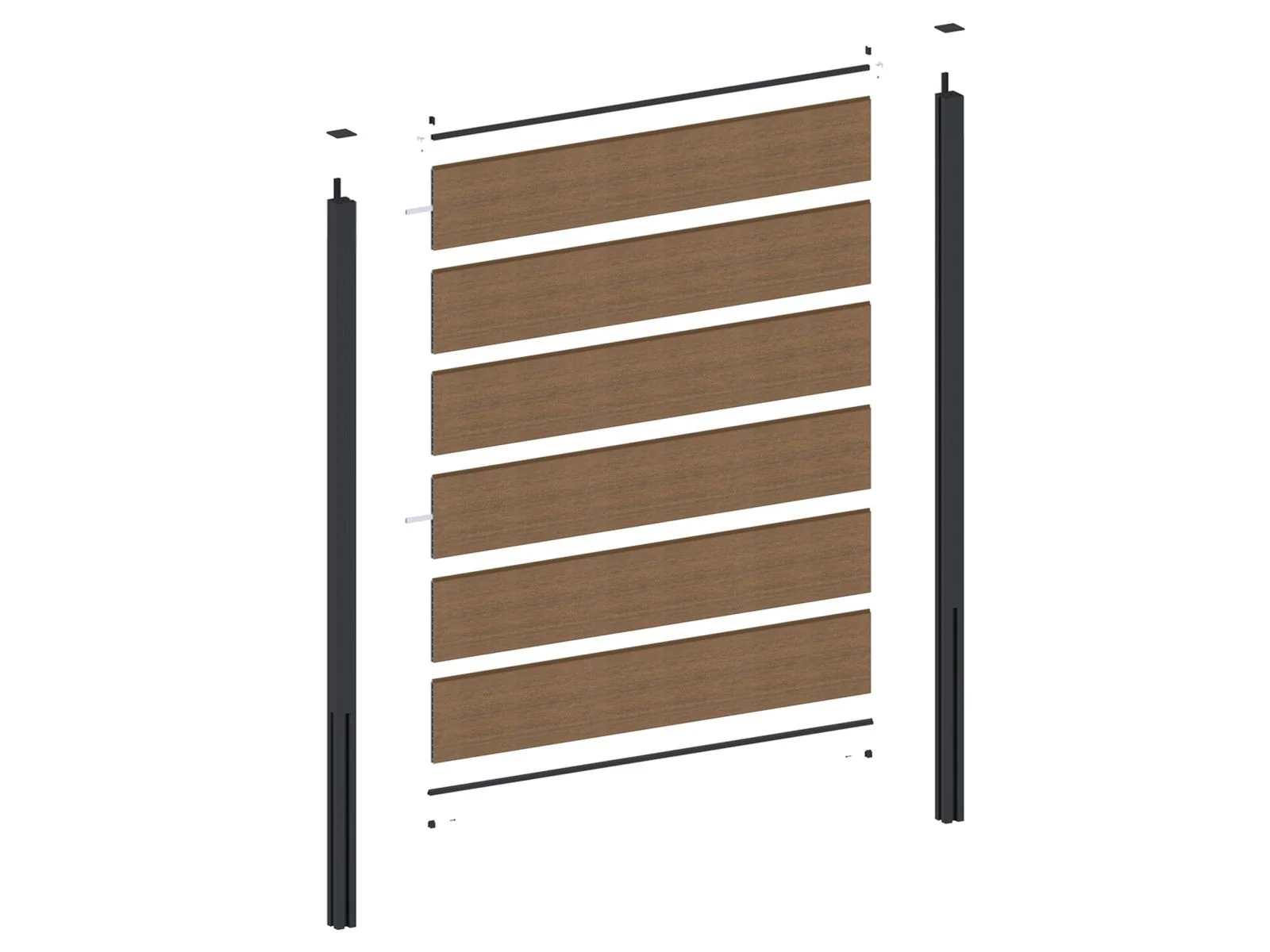 Linholm Zaun Castello Teak - Image 4