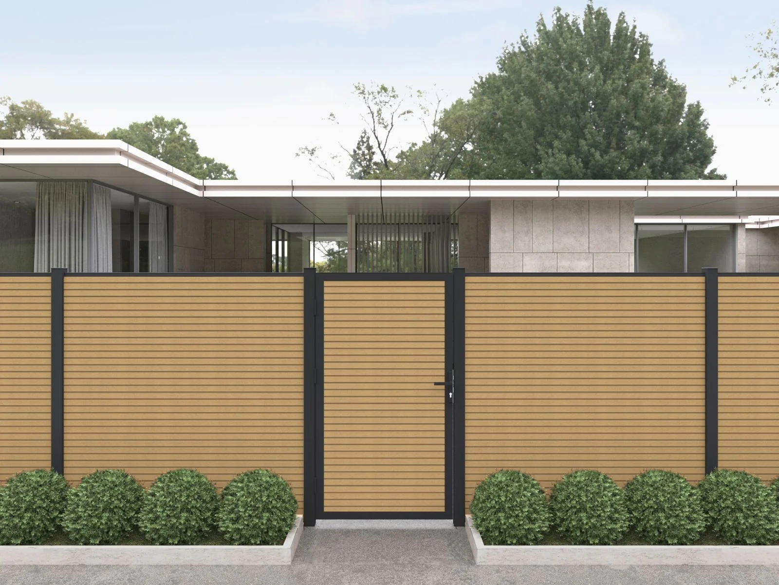 Linholm Zaun Modena Red Cedar - Image 2