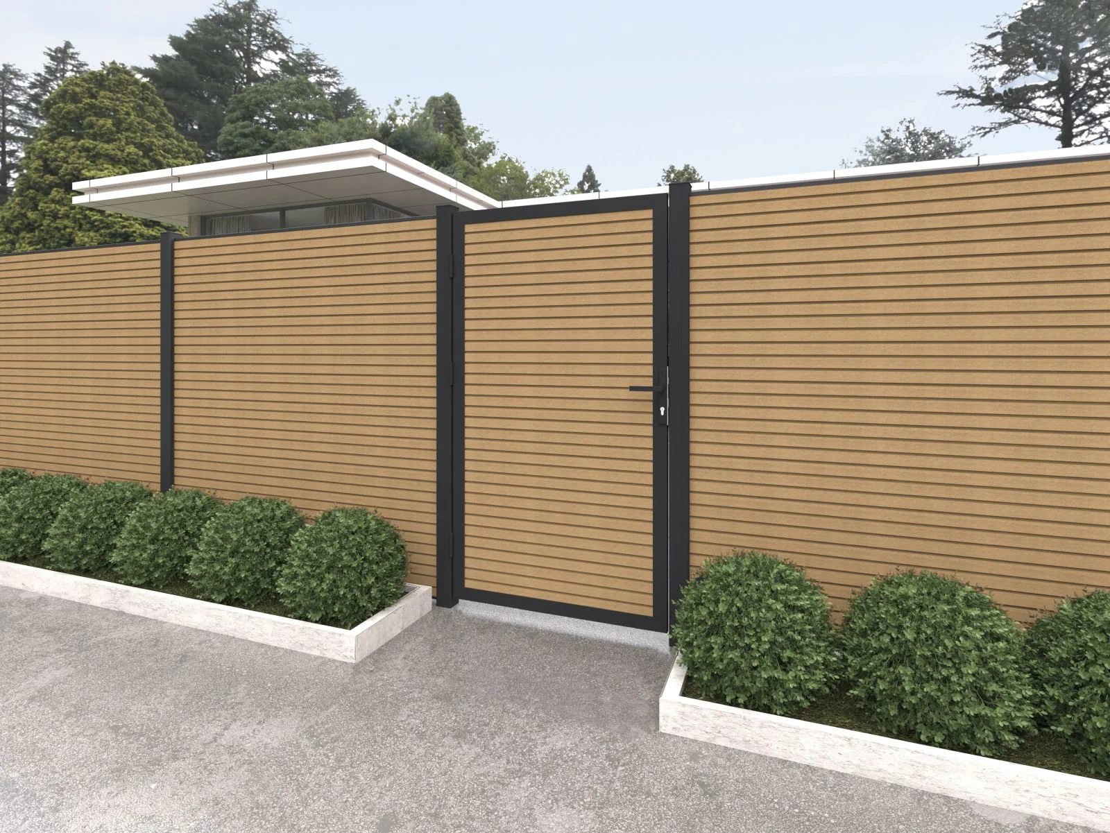 Linholm Zaun Modena Red Cedar - Image 3