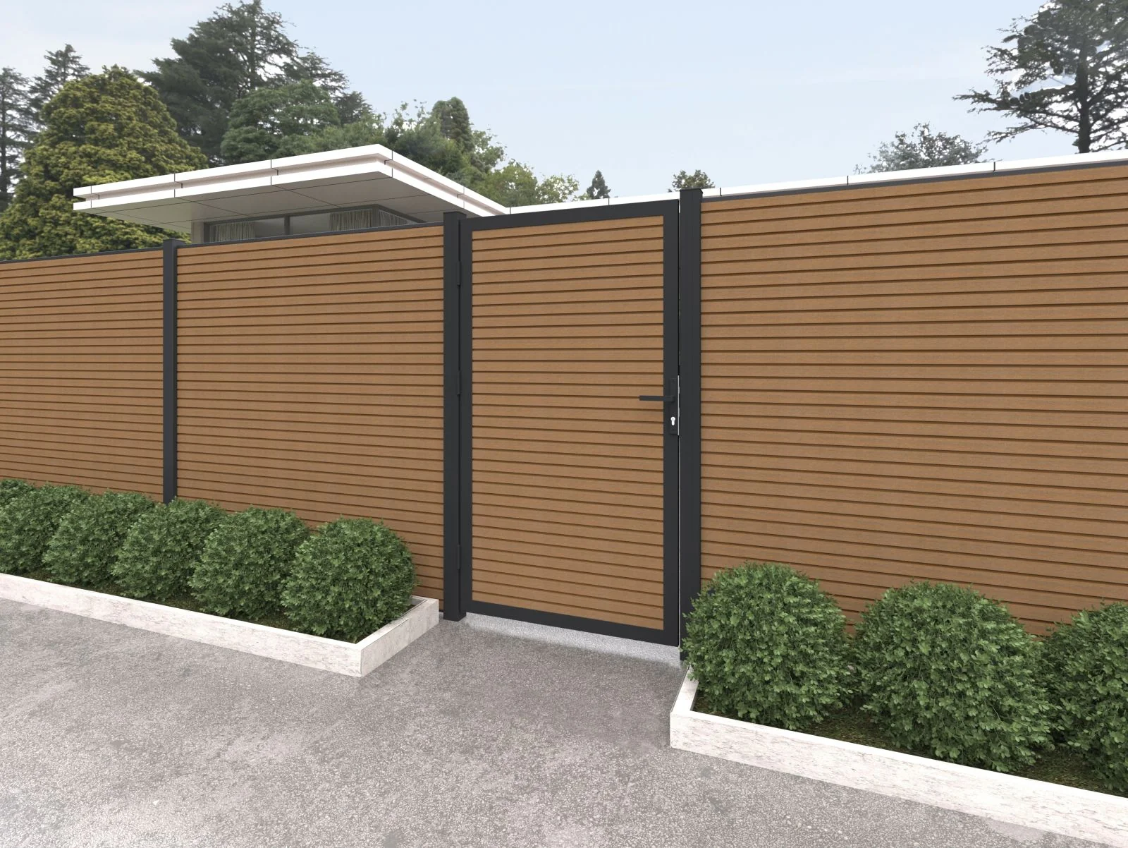Linholm Zaun Modena Teak - Image 3