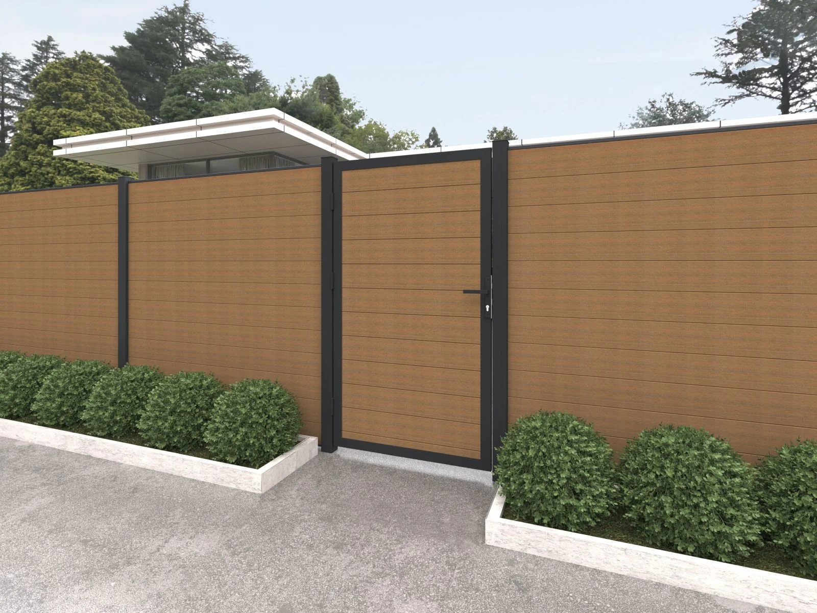 Linholm Zaun Portland Teak - Image 3