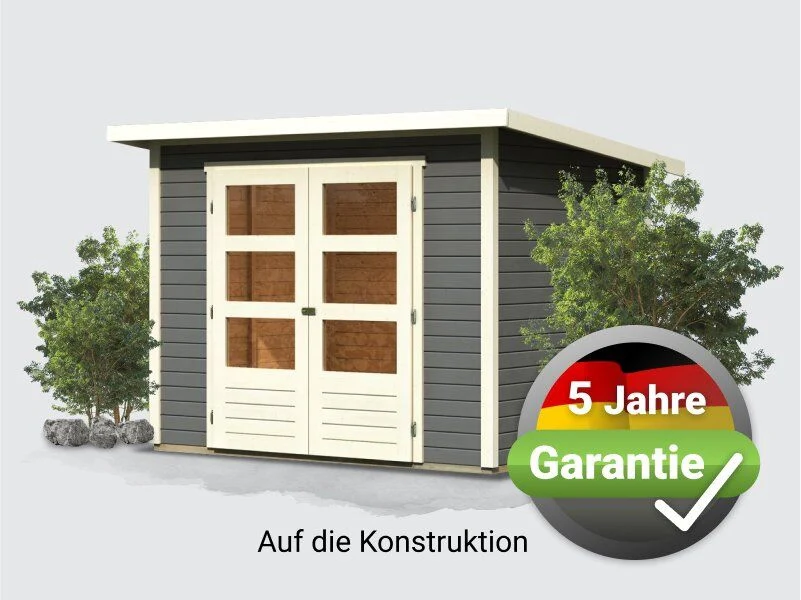 Norlinio Gartenhaus Stegen 3 in terragrau - Image 4