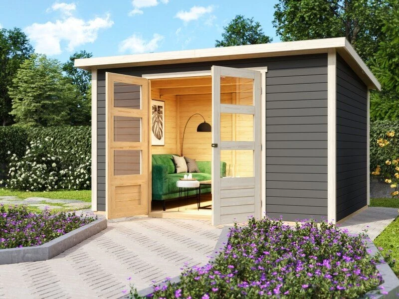 Norlinio Gartenhaus Stegen 5 in terragrau