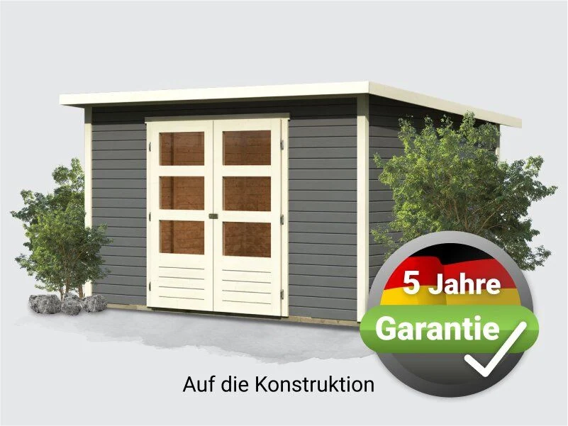 Norlinio Gartenhaus Stegen 5 in terragrau - Image 4