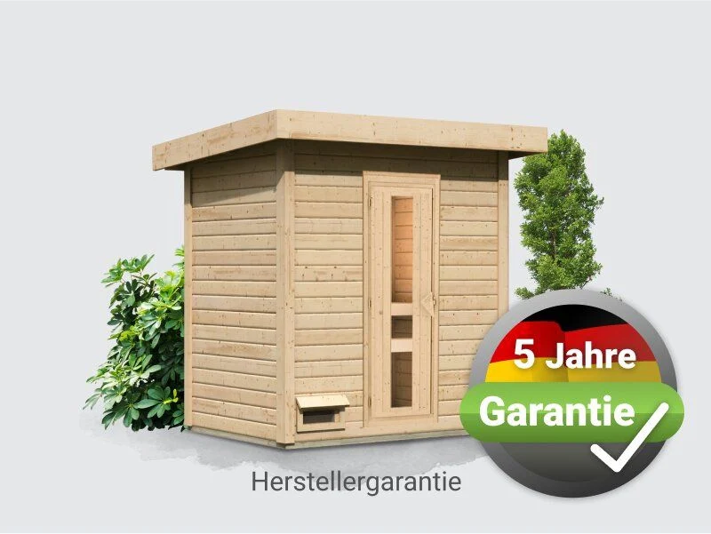 Norlinio Saunahaus Hella 1 - ohne Ofen - inkl. Dacheindeckung und Fußboden - Image 5
