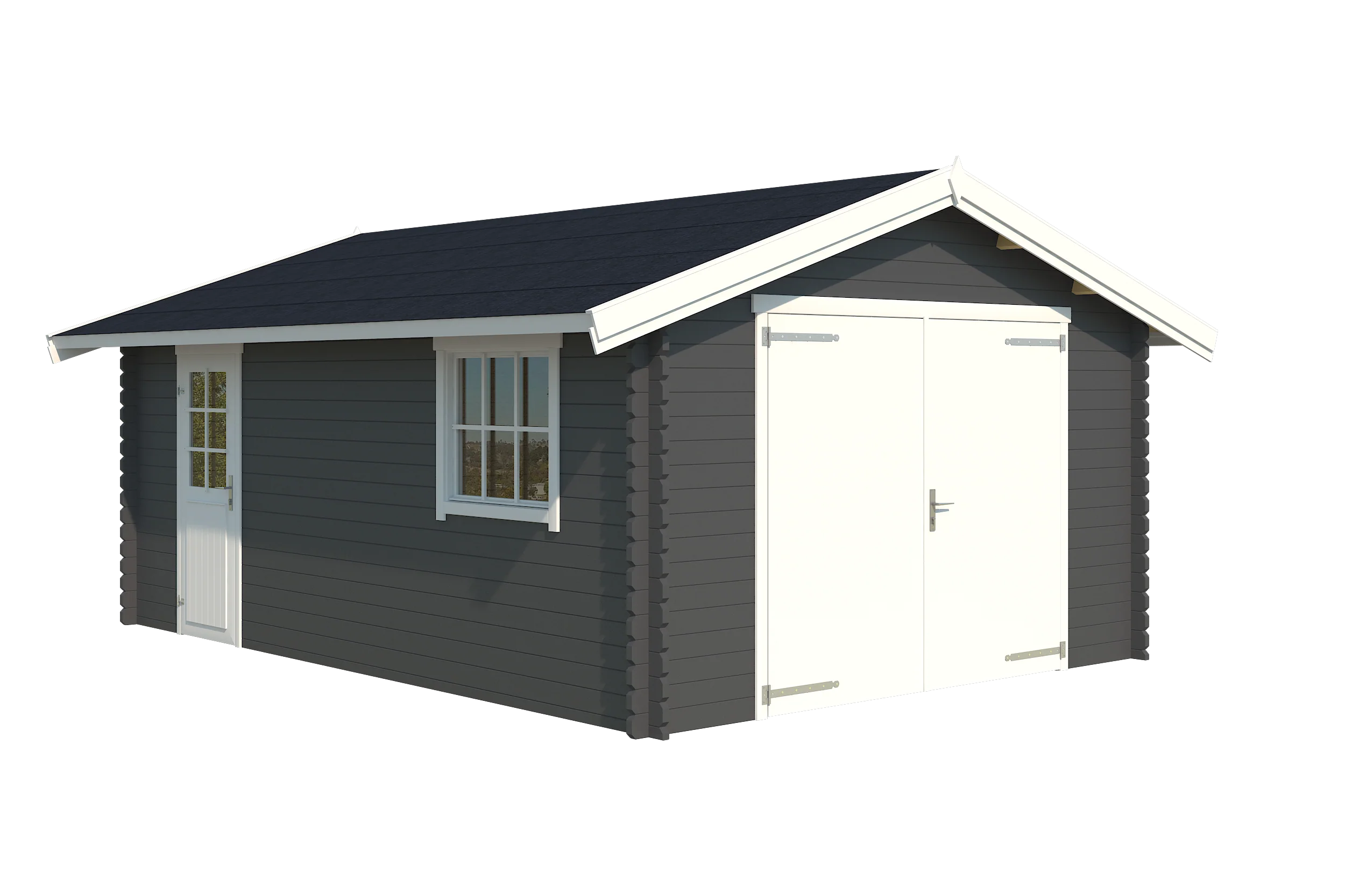 Outdoor Garage Yarik 540 carbongrau - Image 2