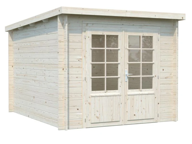 Palmako Blockbohlenhaus Ella 6,9 28 mm natur - Image 2