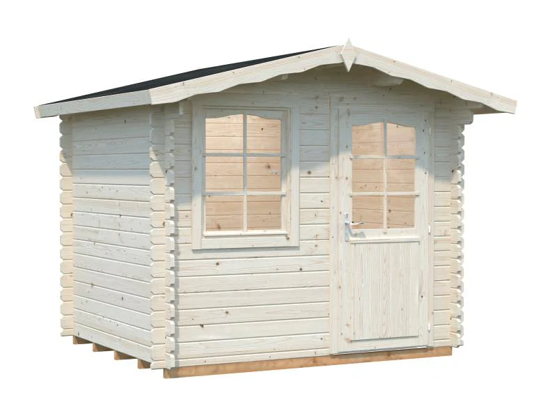 Palmako Blockbohlenhaus Emma 4,6 28 mm natur - Image 2