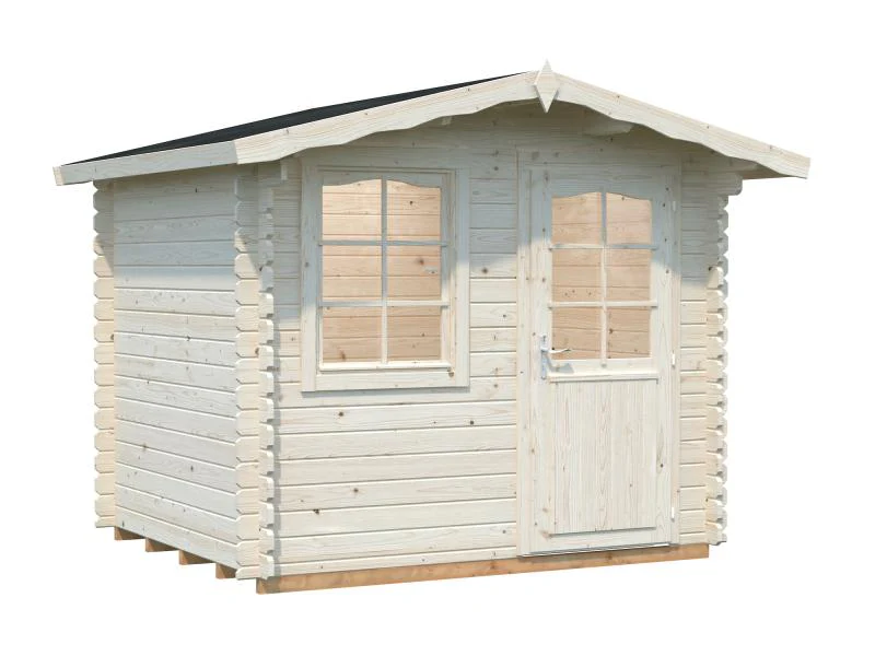 Palmako Blockbohlenhaus Emma 4,6 28 mm transparente Tauchgrundierung - Image 2