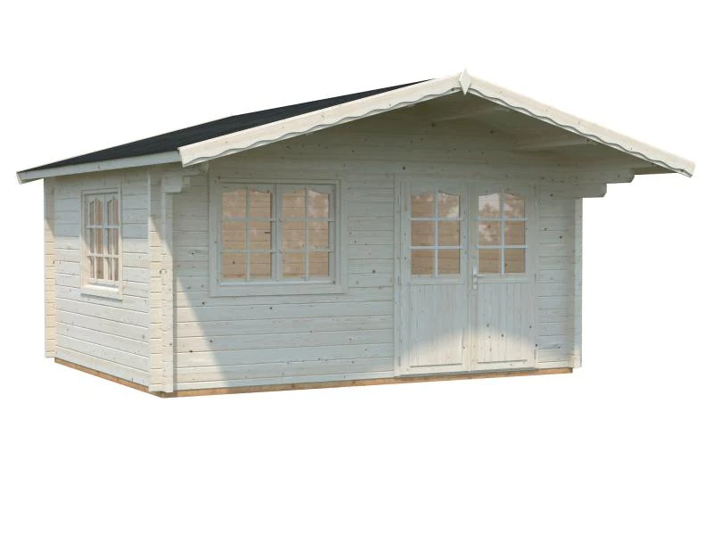 Palmako Blockbohlenhaus Helena 15,1 70 mm natur - Image 2
