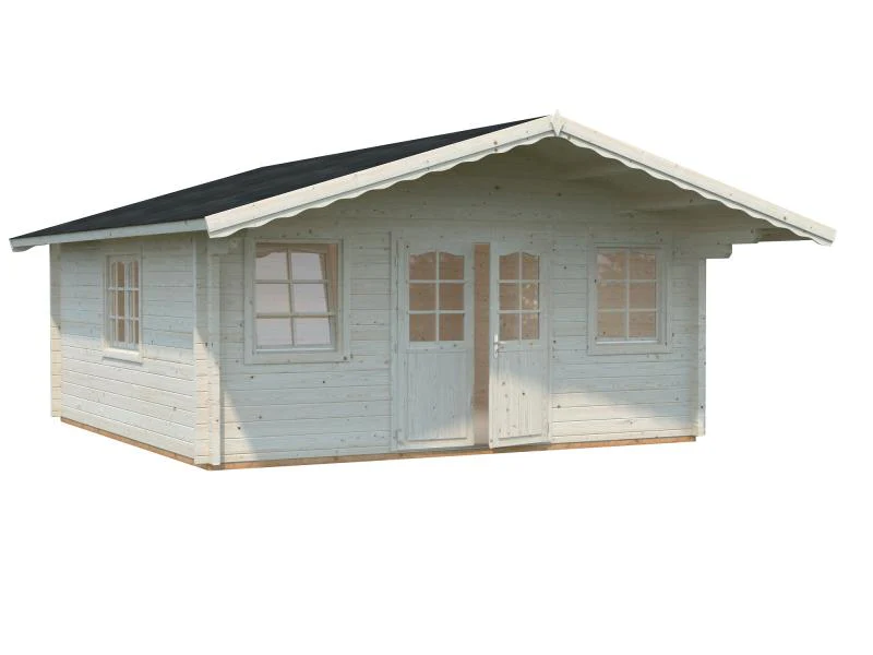 Palmako Blockbohlenhaus Helena 24,6 70 mm natur - Image 2