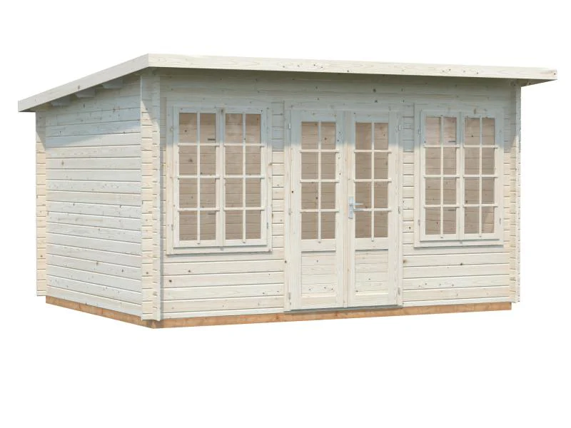 Palmako Blockbohlenhaus Lisa 11,5 34 mm natur - Image 2