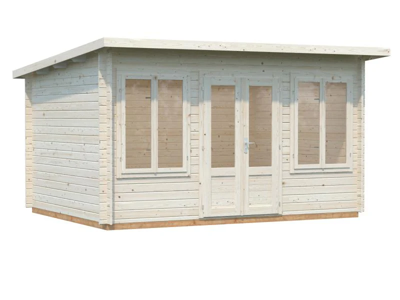 Palmako Blockbohlenhaus Lisa 11,5 34 mm natur - Image 5