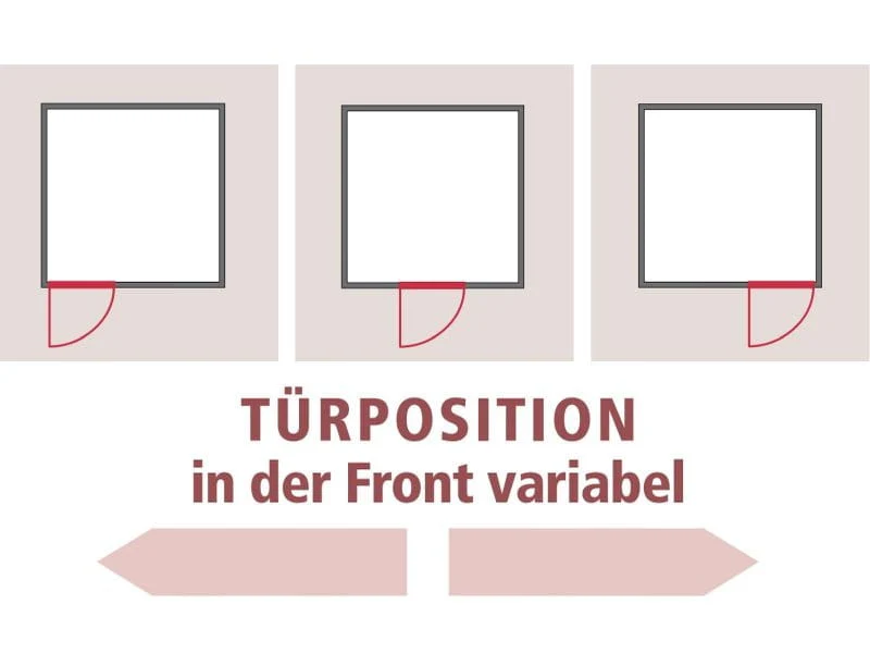 Rodin - Karibu Sauna inkl. 9-kW-Bioofen - mit Dachkranz - - Image 9