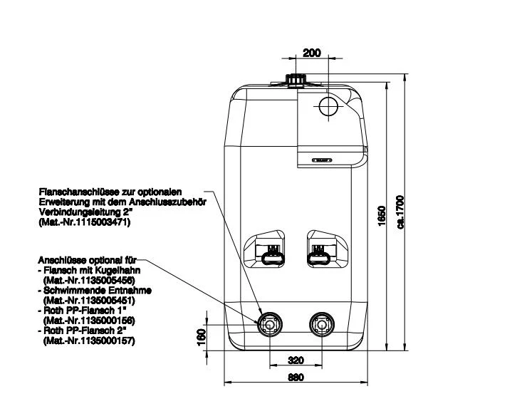 Roth Regenwasser Basis-Industriespeicher 3000 Liter - Image 3
