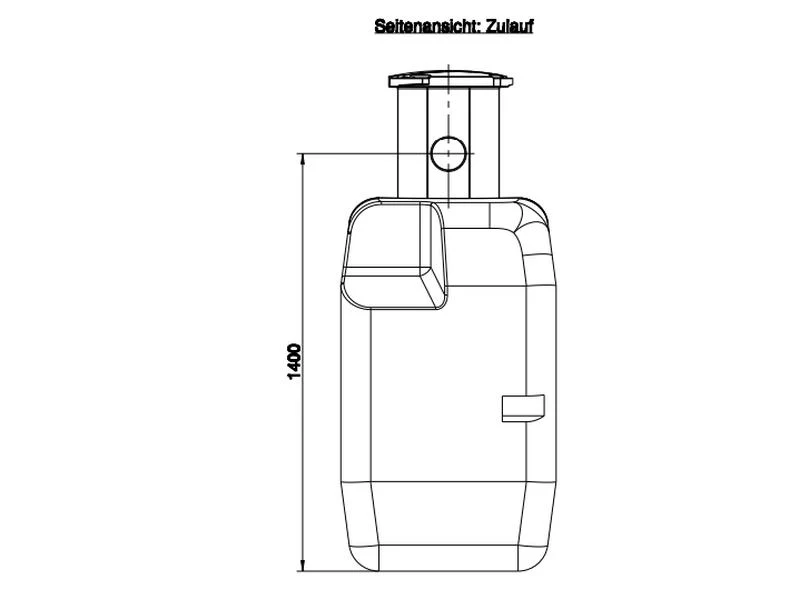 Roth Regenwasser Sammelbehälter 1000 Liter inkl. Filterkorb - Image 3