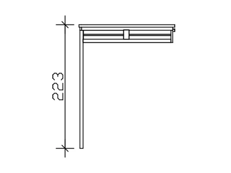 Seitlicher Anbau für Crosscube 2 schiefergrau - Image 3