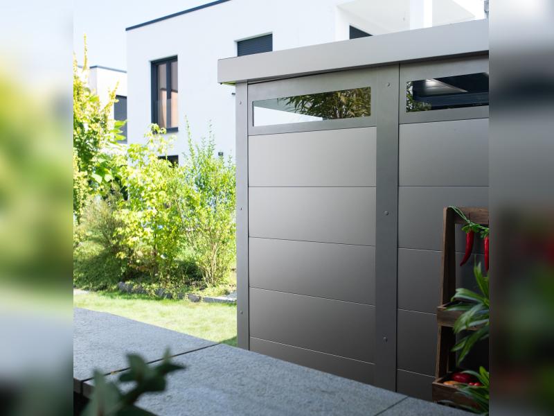 Shape Metallgerätehaus Typ 36, mit Oberlicht rundherum 3 x 3 m - Image 5