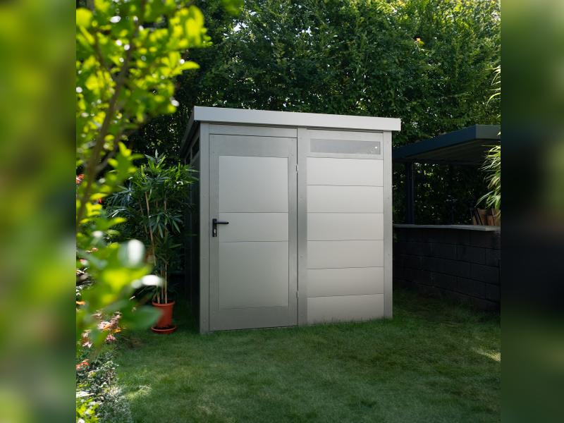 Shape Metallgerätehaus Typ 38, mit Oberlicht rundherum 2 x 4 m - Image 5