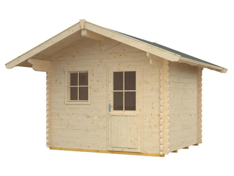 Skan Holz Blockbohlenhaus Arosa Größe 1, 300 x 250 cm - Image 2