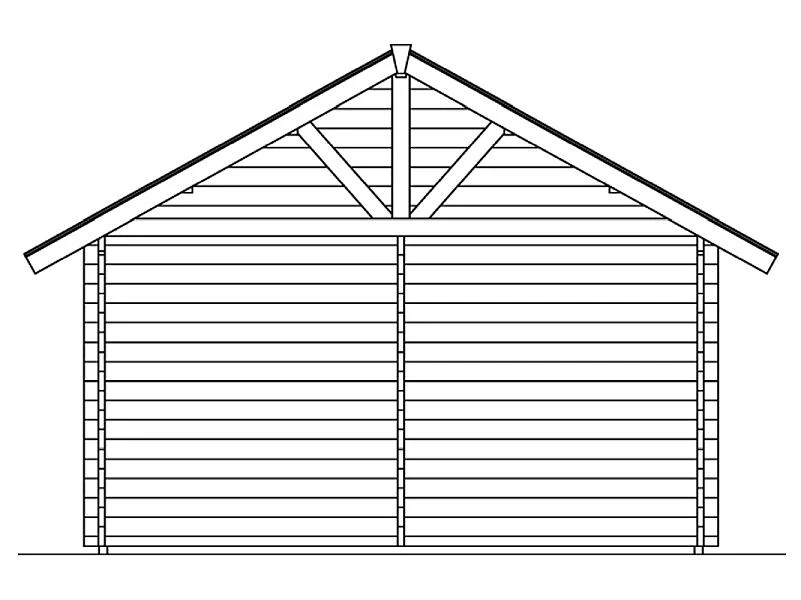 Skan Holz Blockbohlenhaus Bern 2 45plus, 560 x 420 cm - Image 8