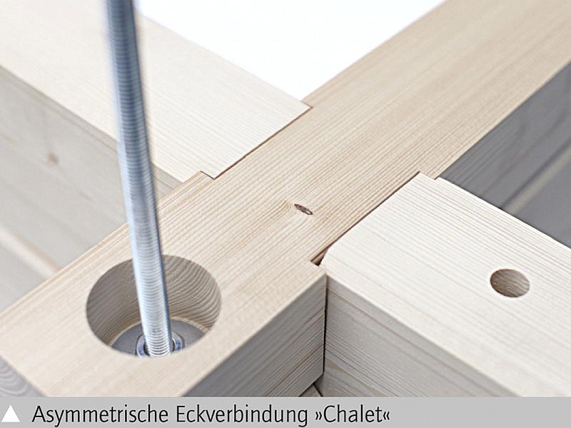 Skan Holz Blockbohlenhaus Bern 4 45plus, 660 x 420 cm - Image 11