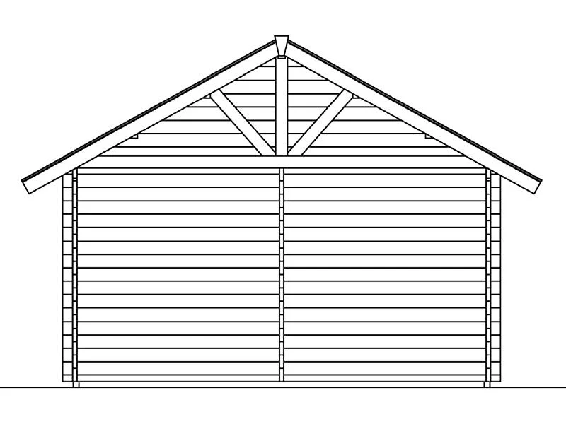 Skan Holz Blockbohlenhaus Bern 4 45plus, 660 x 420 cm - Image 8