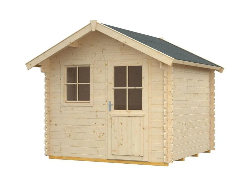 Skan Holz Blockbohlenhaus Porto Größe 2 250 x 250 cm - Image 2