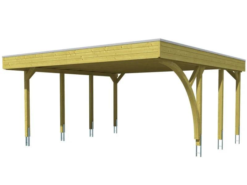 Skan Holz Carport Friesland Set 7 - Image 2