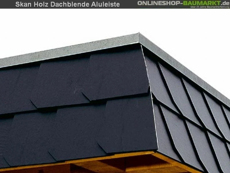 Skan Holz Carport Spreewald 345 x 893 cm mit schwarzer Blende - Image 6