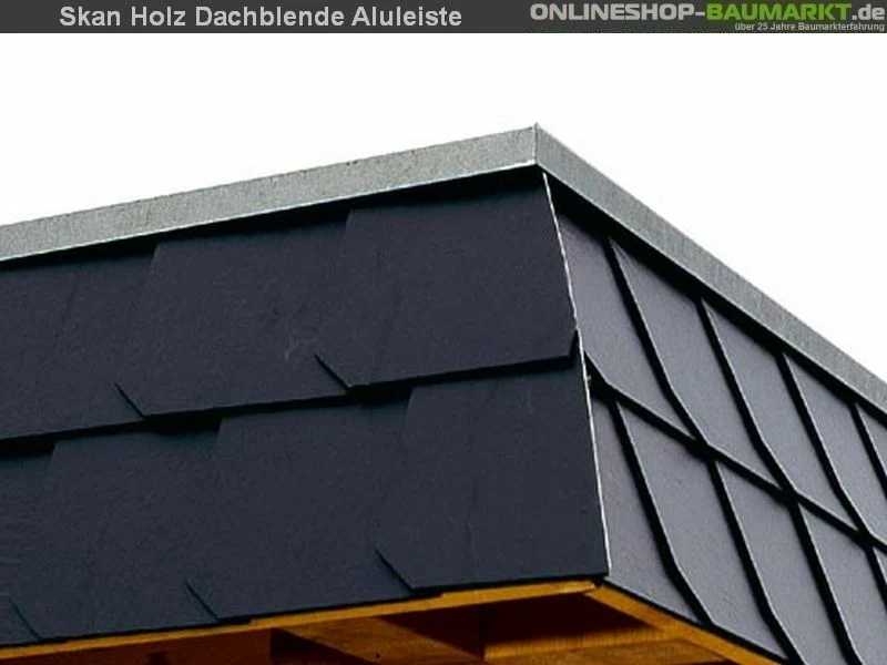 Skan Holz Carport Spreewald 396 x 741 cm mit schwarzer Blende - Image 6