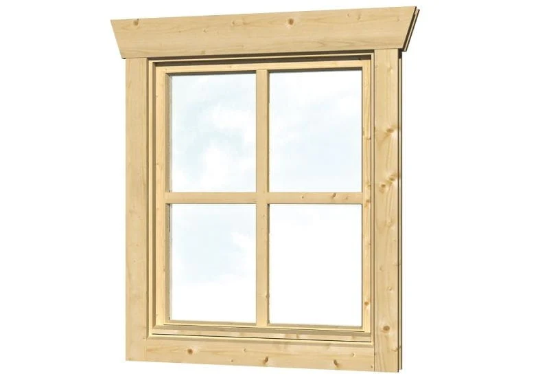Skan Holz Einzelfenster 45 mm, Anschlag links - Image 2