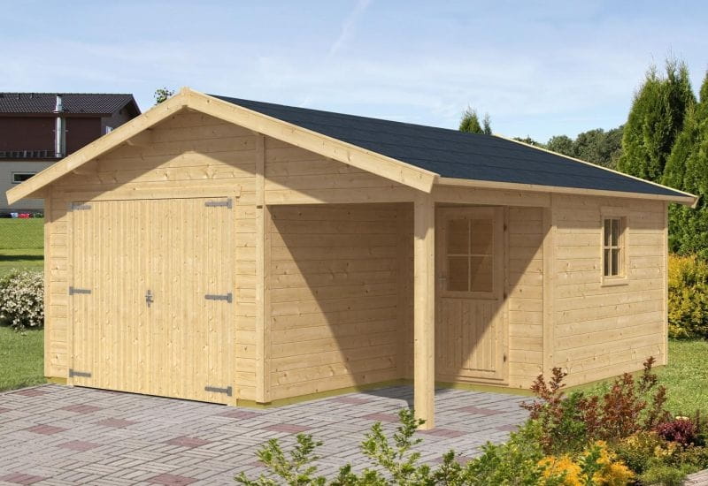 Skan Holz Garage Varberg 500 x 525 cm - Image 2