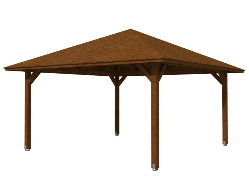 Skan Holz Pavillon Cannes Größe 3 in nussbaum - Image 2
