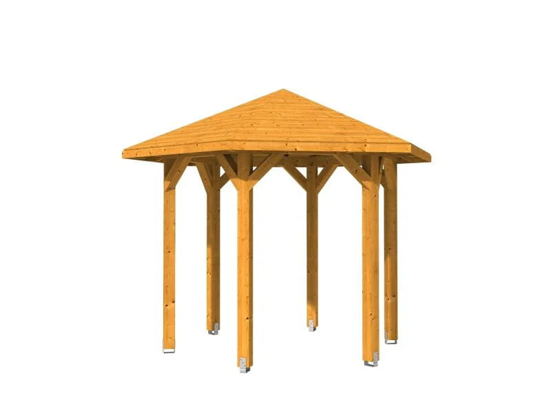 Skan Holz Pavillon Nancy Größe 1 in eiche hell - Image 4