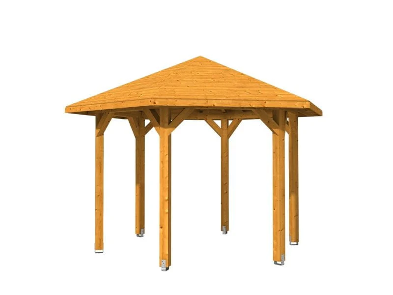 Skan Holz Pavillon Nancy Größe 2 in eiche hell - Image 4