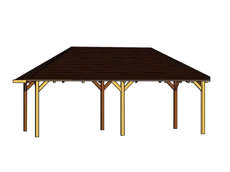 Skan Holz Pavillon Orleans Größe 2 in eiche hell - Image 3