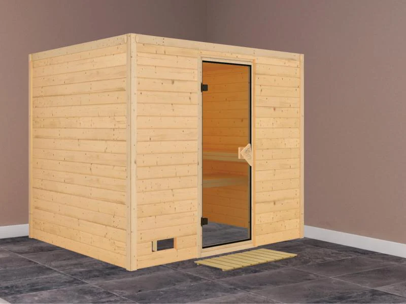 Sonara - Karibu Sauna ohne Ofen - ohne Dachkranz - - Image 2
