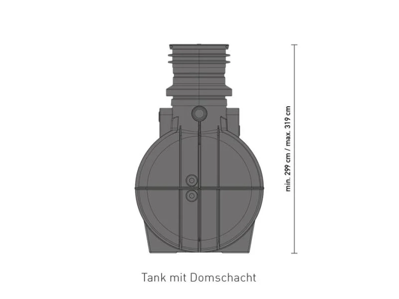 Speidel Regenwasser Komplettanlage Comfort für Haus&Garten, 10000 Liter - Image 3