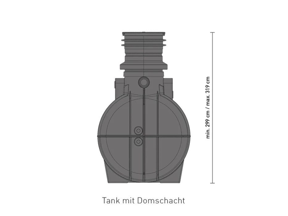Speidel Regenwasser Komplettanlage Standard für Haus&Garten, 10000 Liter - Image 3
