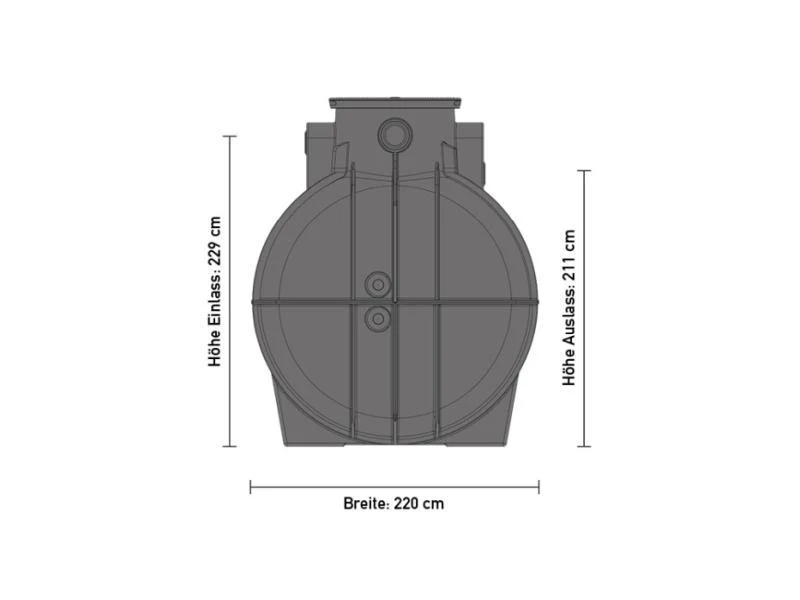 Speidel Regenwasser Komplettanlage Standard für Haus&Garten, 7500 Liter - Image 4
