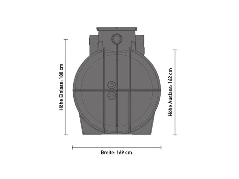 Speidel Regenwasser-Zisterne RTMO 4000 Liter - Image 3
